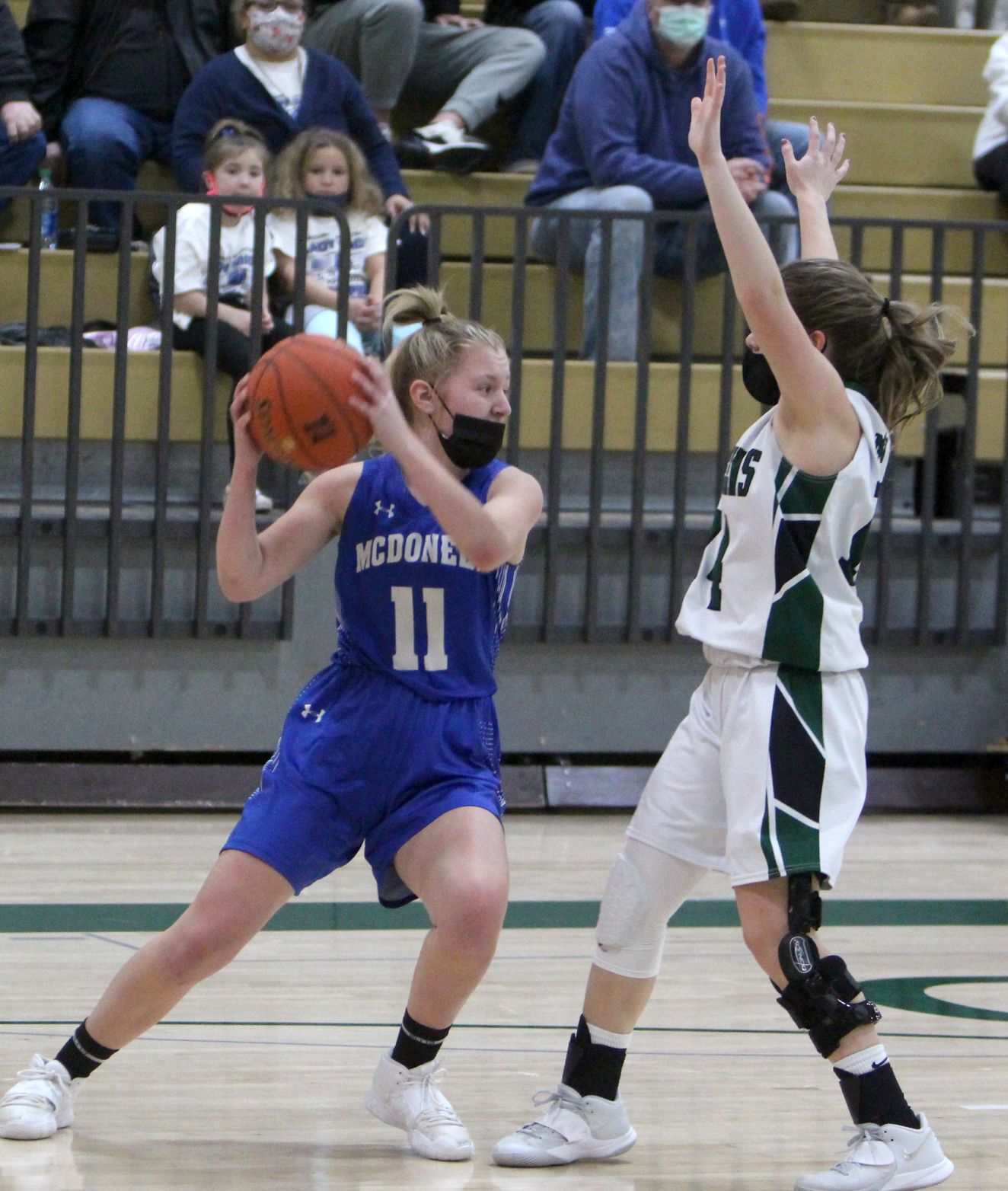 McDonell girls basketball at Northwood 2-18-21